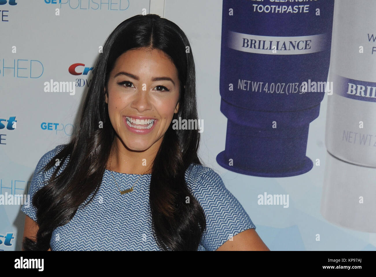 NEW YORK, NY - AUGUST 13: Actress Gina Rodriguez launches a New 3D ...