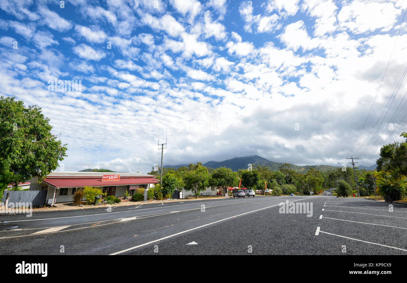 The small rural town of Mt Molloy, on the Mulligan Highway, Atherton