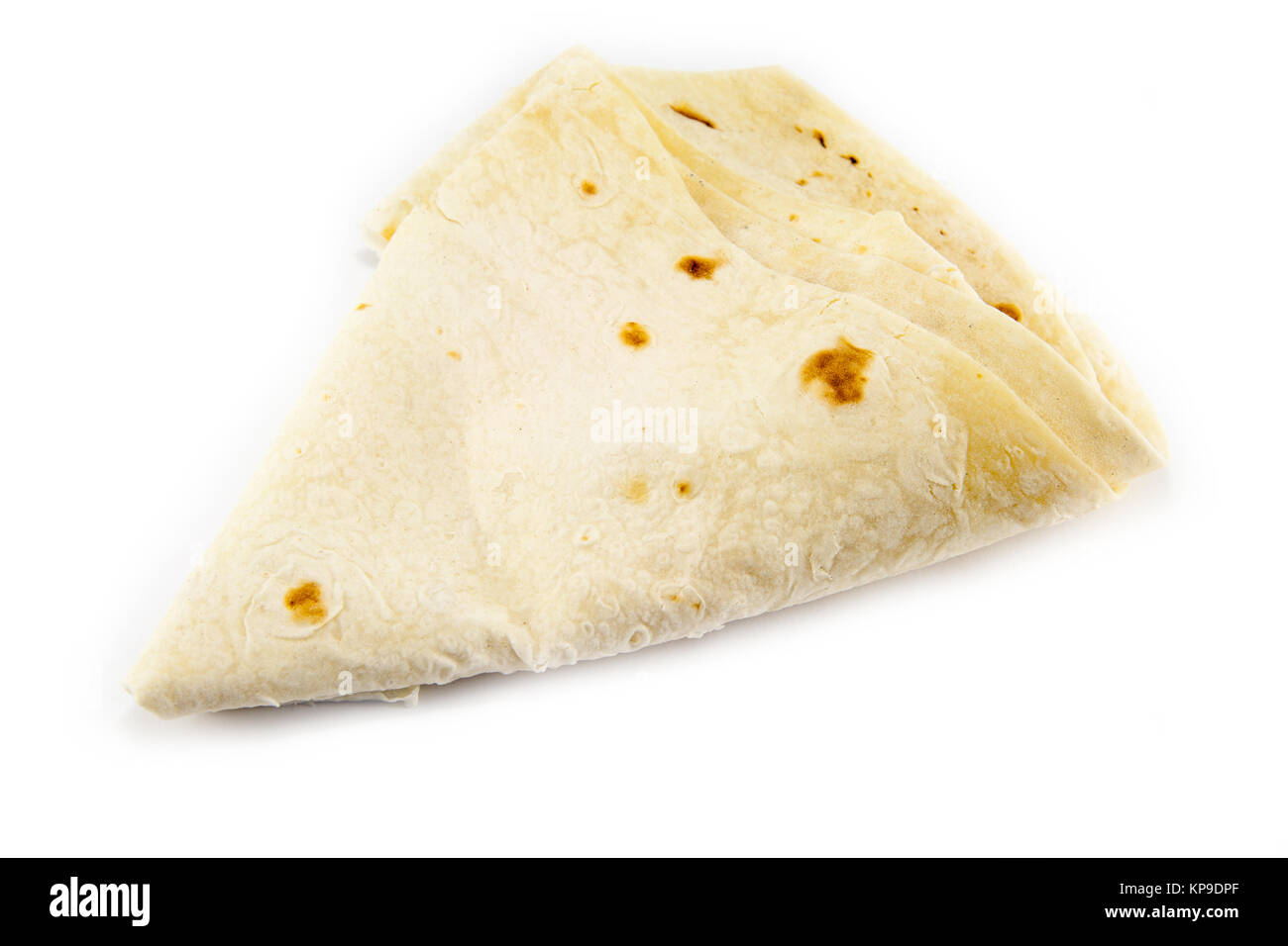Large thin pita bread, isolated Stock Photo Alamy