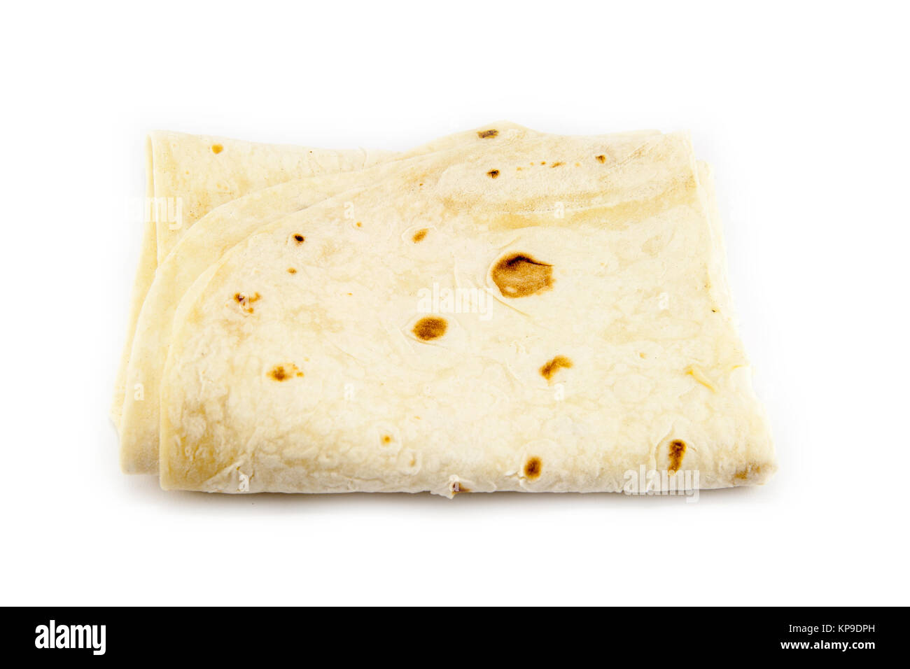 Large thin pita bread, isolated Stock Photo Alamy