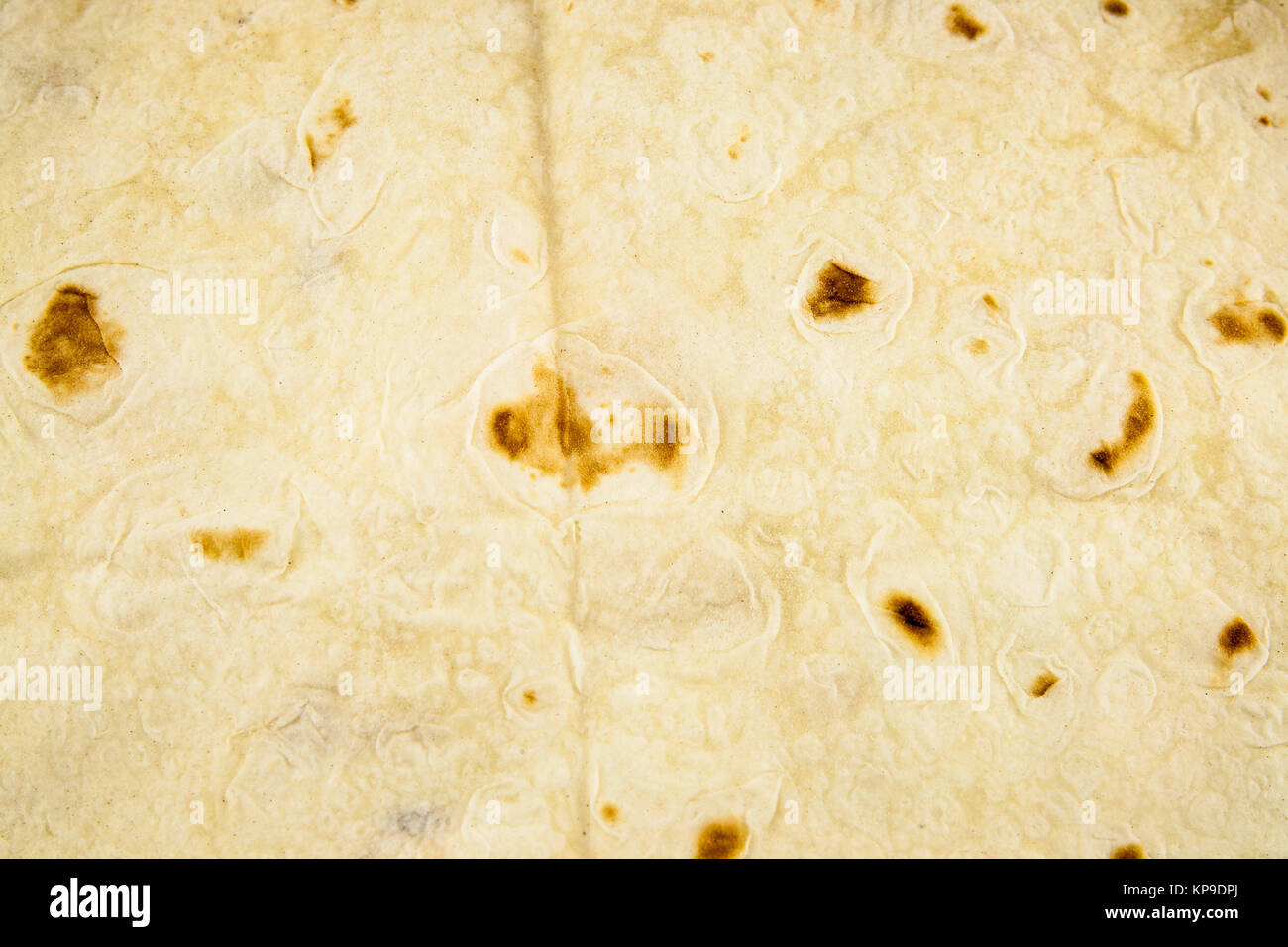 Large thin pita bread, isolated Stock Photo Alamy