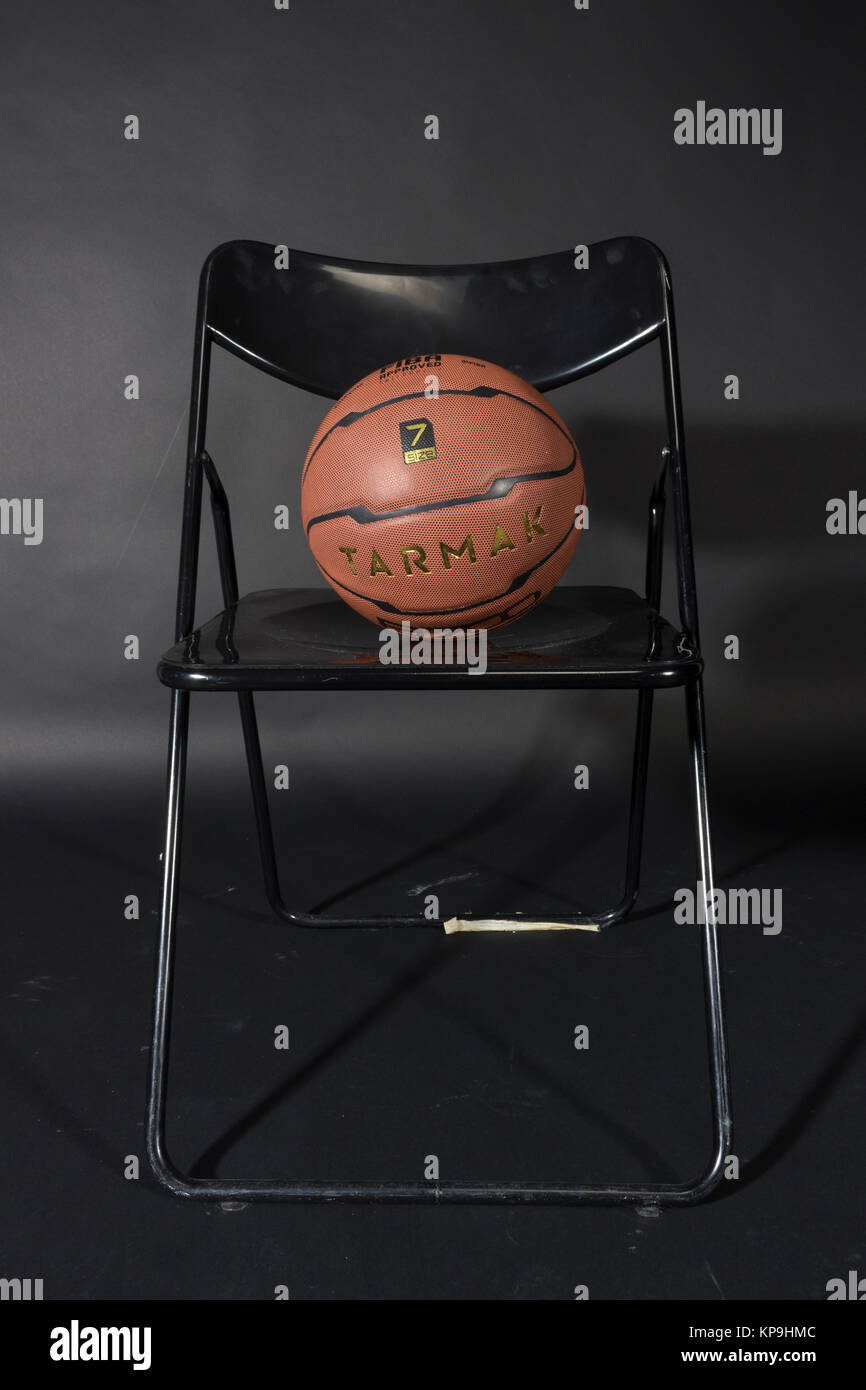 Basketball is taken in studio Stock Photo - Alamy