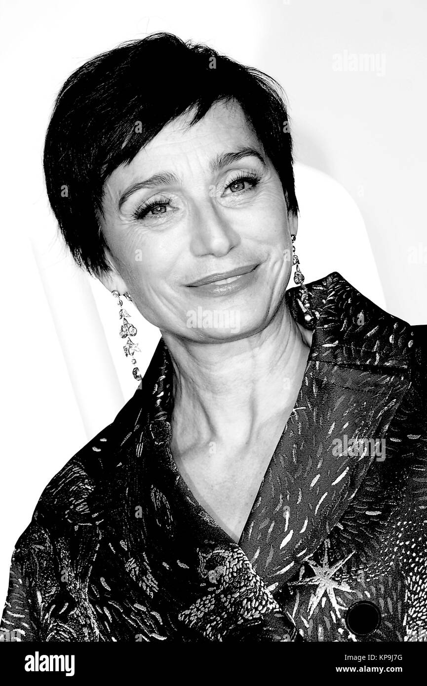 Kristin Scott Thomas attends the UK premiere of Darkest Hour at Odeon Leicester Square in London.  11th December 2017  © Paul Treadway Stock Photo