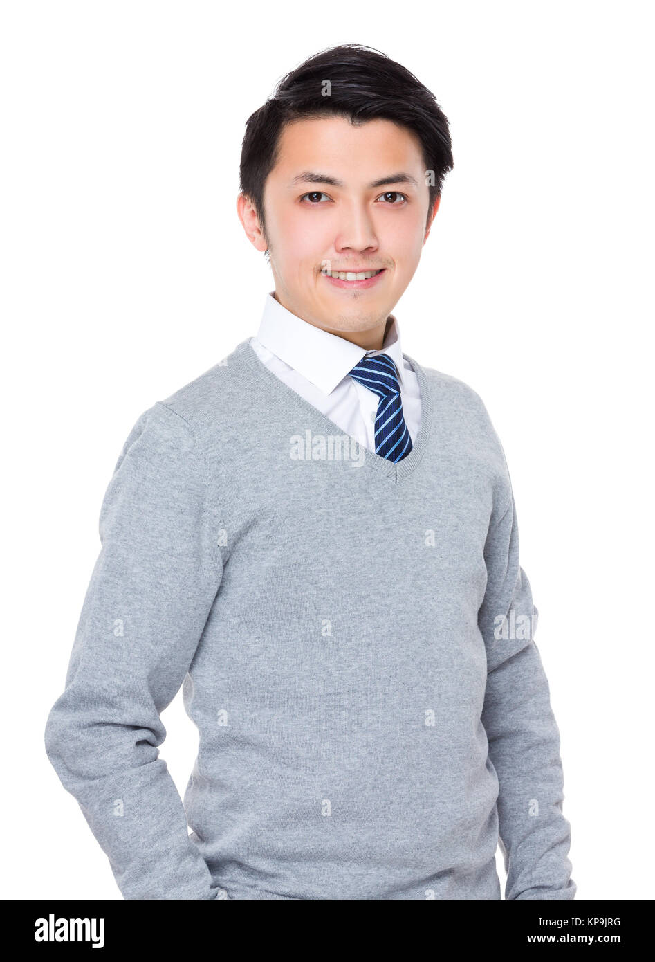 Asian Young Businessman Stock Photo - Alamy