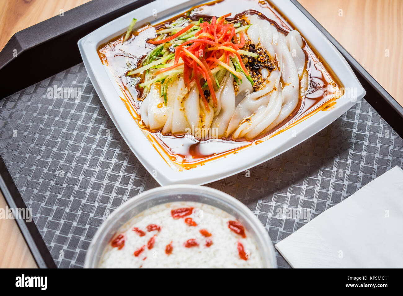 Traditional Chinese food ,cold rice noodles Stock Photo Alamy