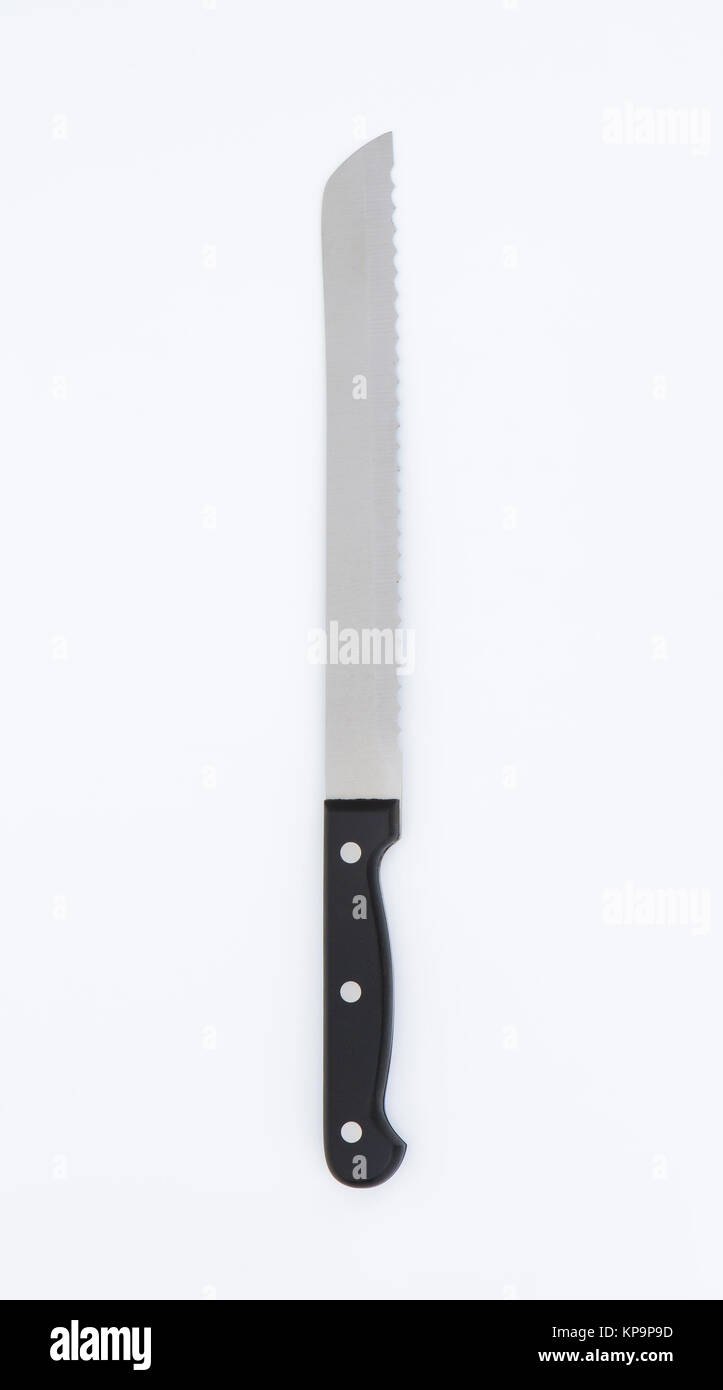 serrated bread knife Stock Photo Alamy