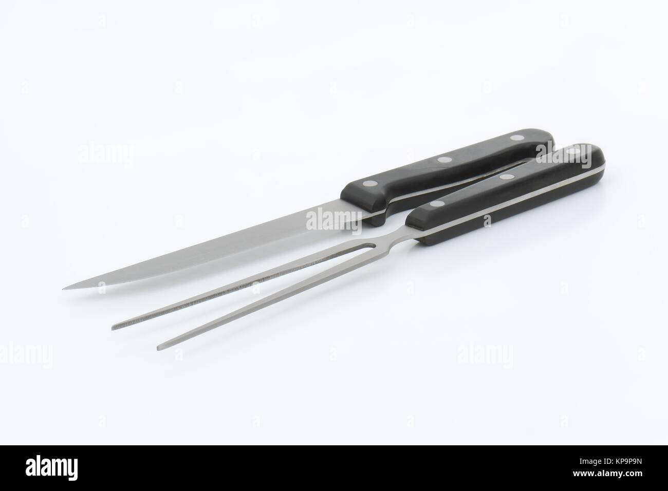 carving knife and fork Stock Photo Alamy