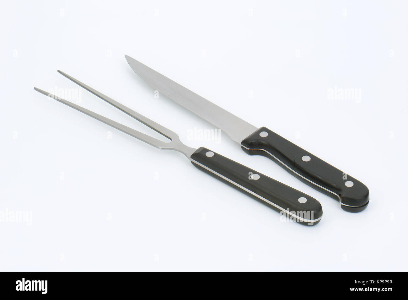carving knife and fork Stock Photo Alamy