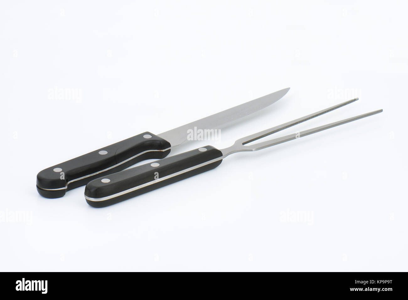carving knife and fork Stock Photo Alamy