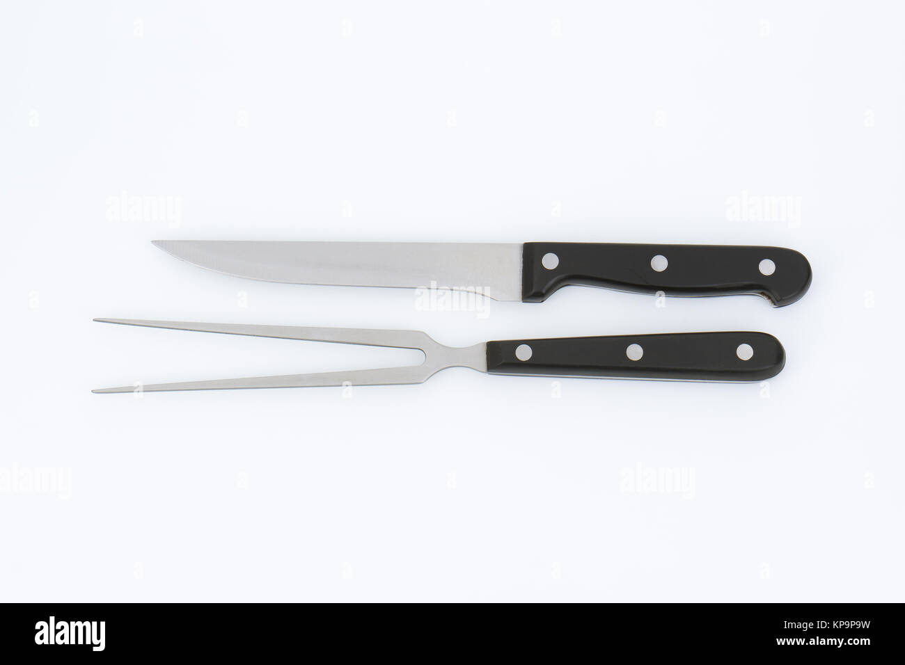 carving knife and fork Stock Photo Alamy