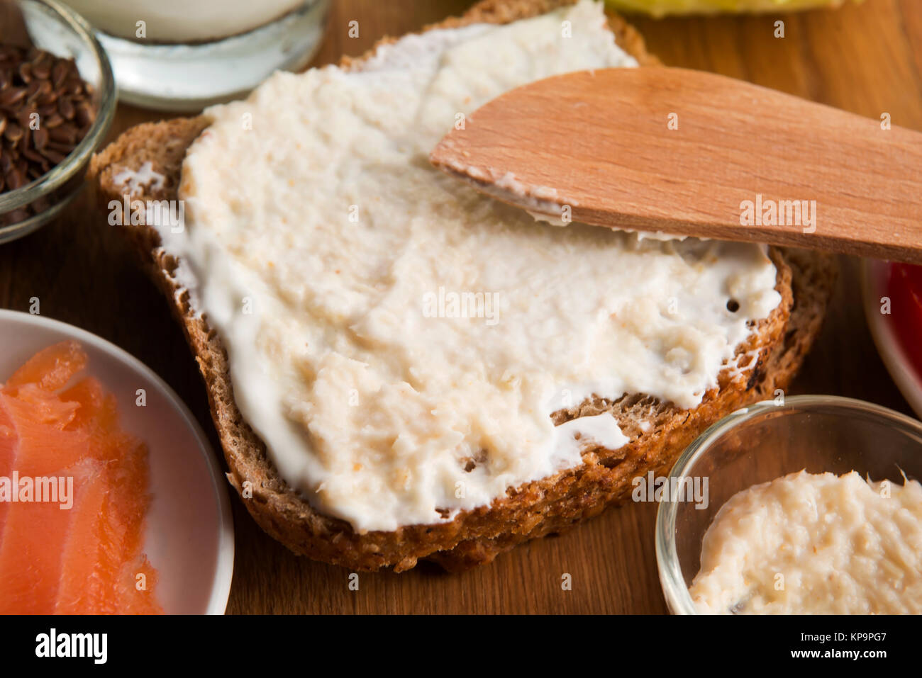 sandwich with ingredients Stock Photo - Alamy