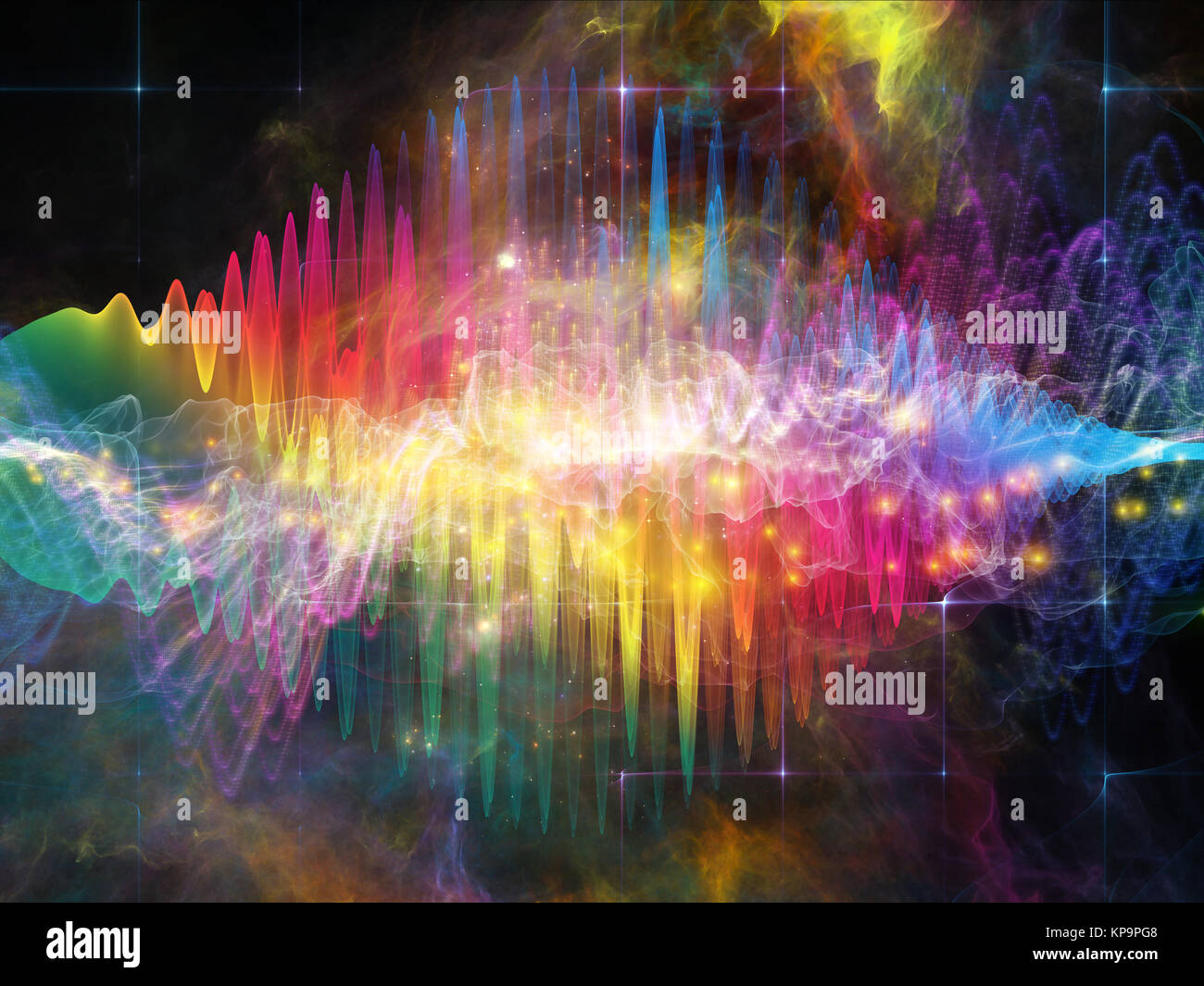 Numeric Sound Wave Stock Photo - Alamy