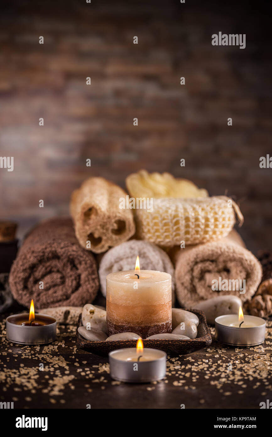 Composition of spa Stock Photo