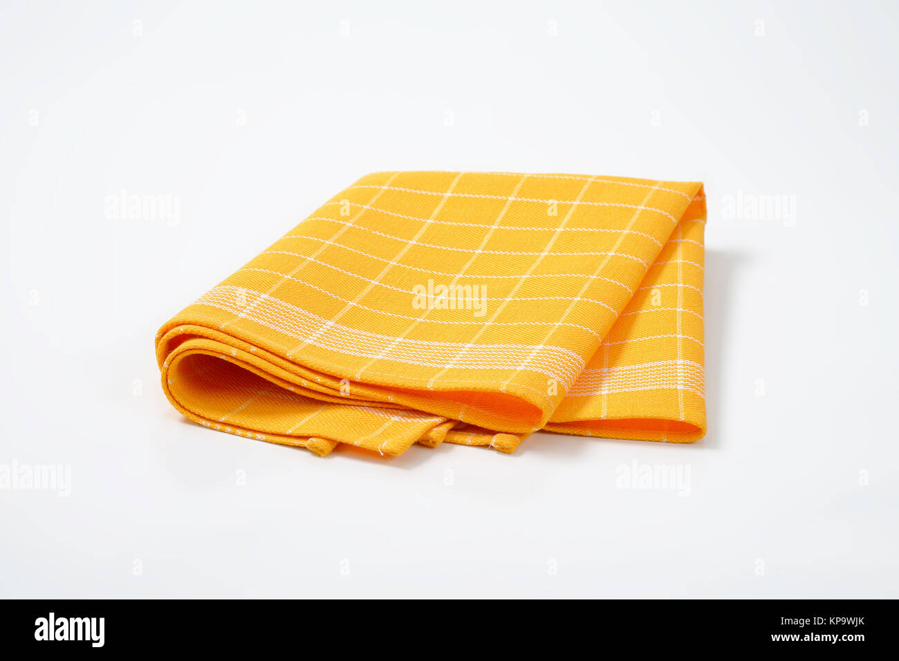 yellow tea towel Stock Photo Alamy