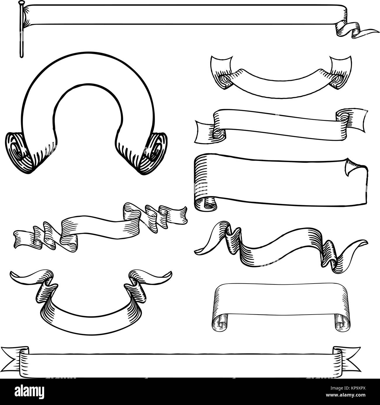 Scrolls border Stock Vector Images - Alamy