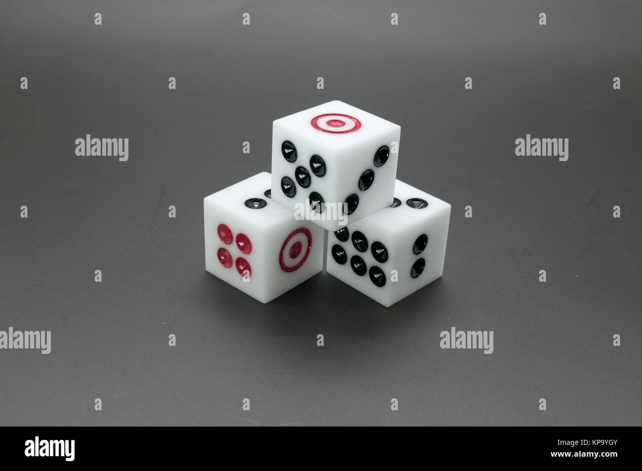 Dice game Stock Photo