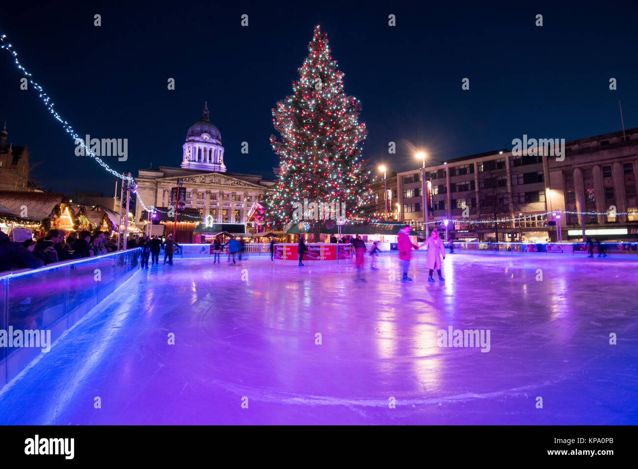 Nottingham christmas ice hires stock photography and images Alamy