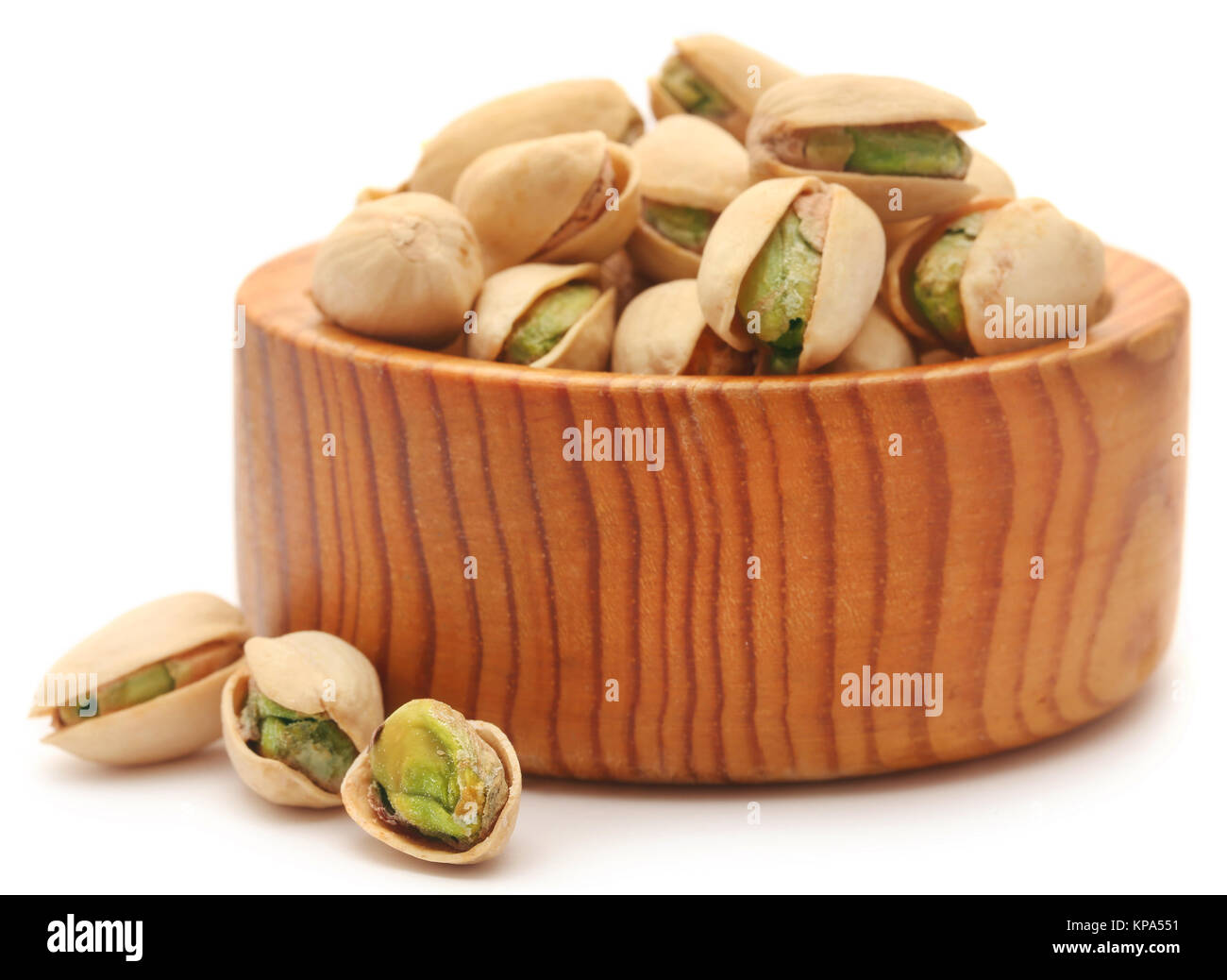 Closeup of pistachio over white background Stock Photo - Alamy
