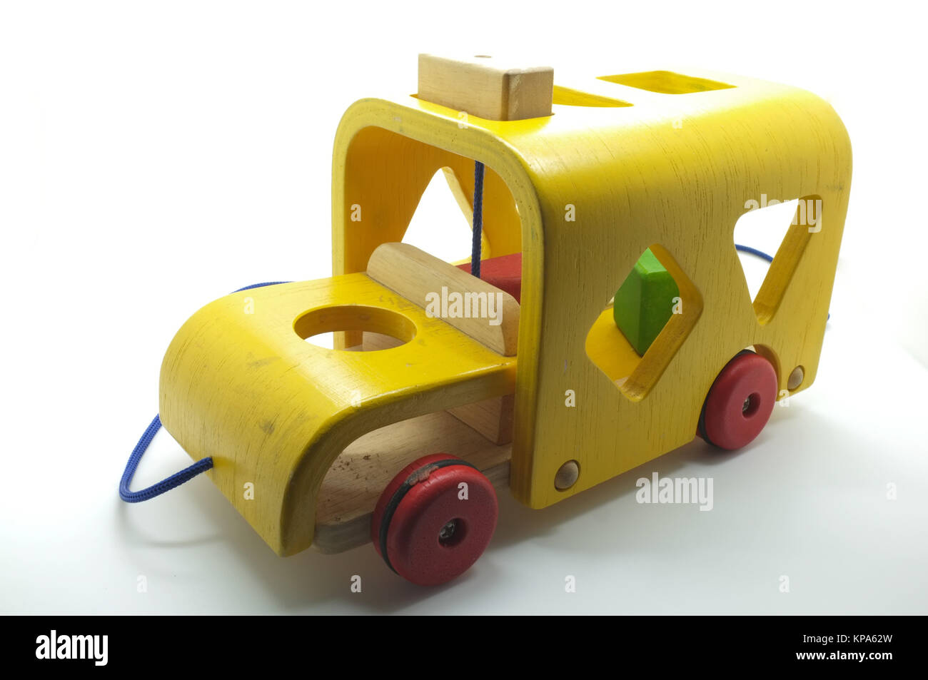 wooden car toy Stock Photo Alamy