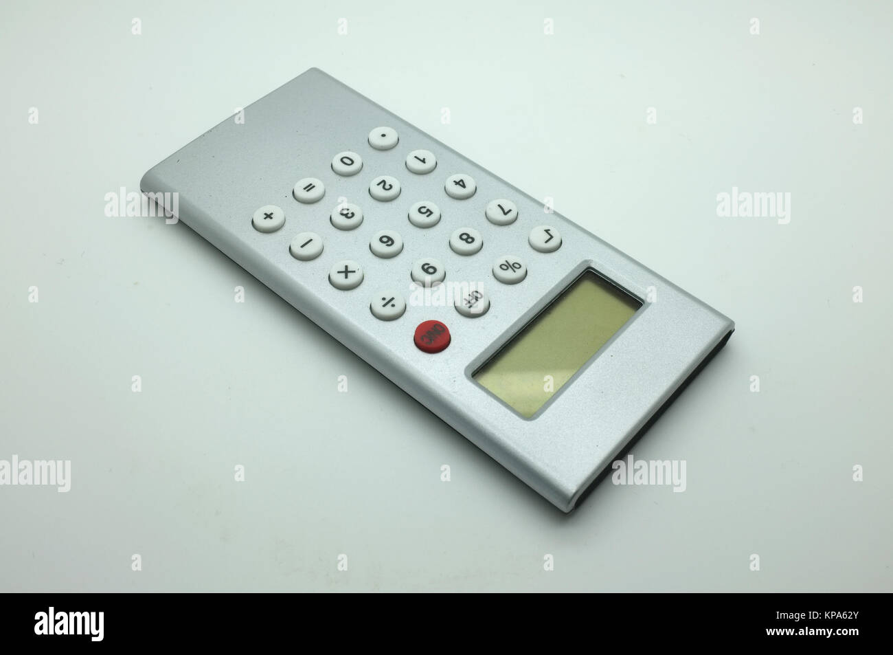 Electronic digital calculator Stock Photo - Alamy