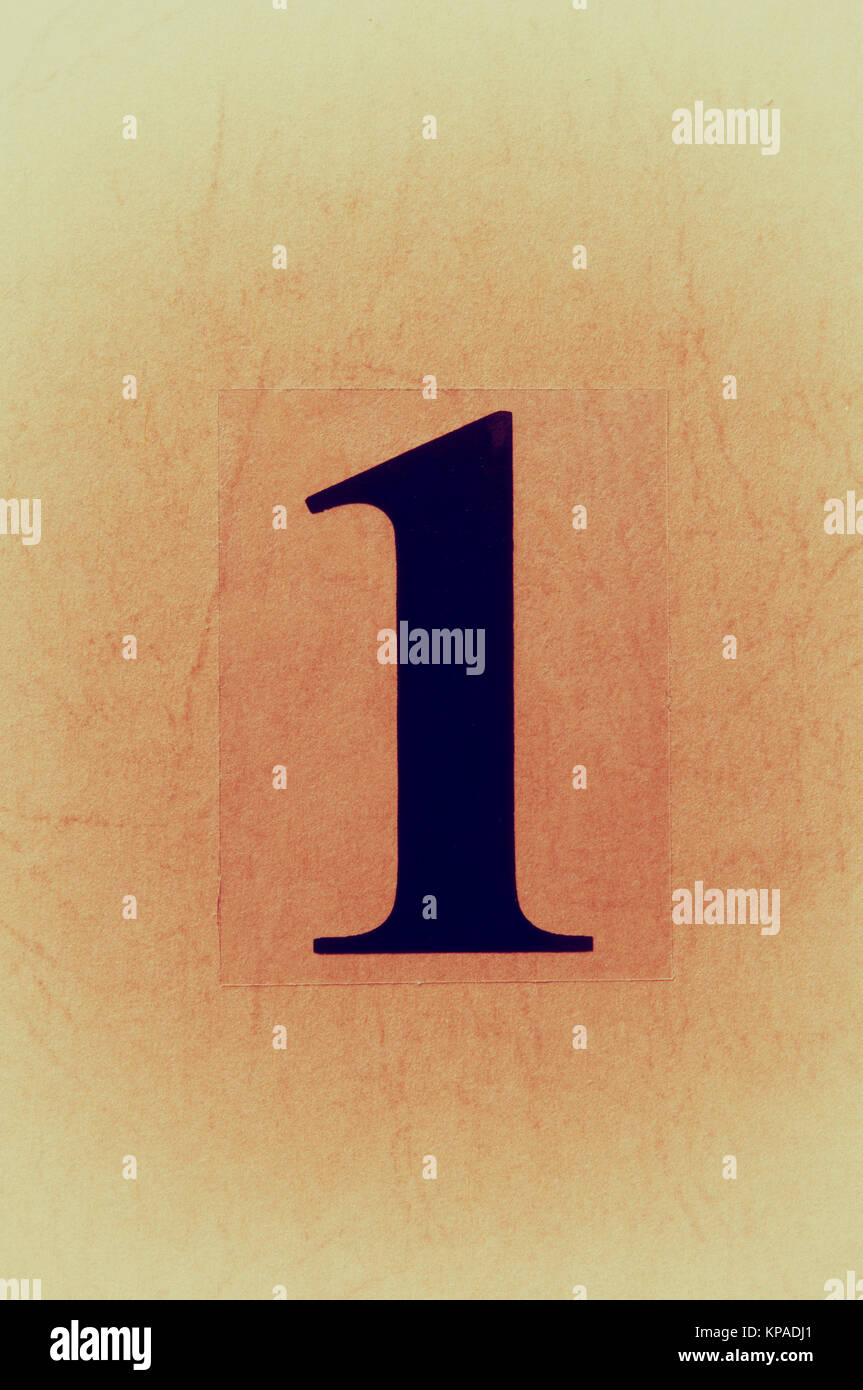 Number one hi res stock photography and images Alamy