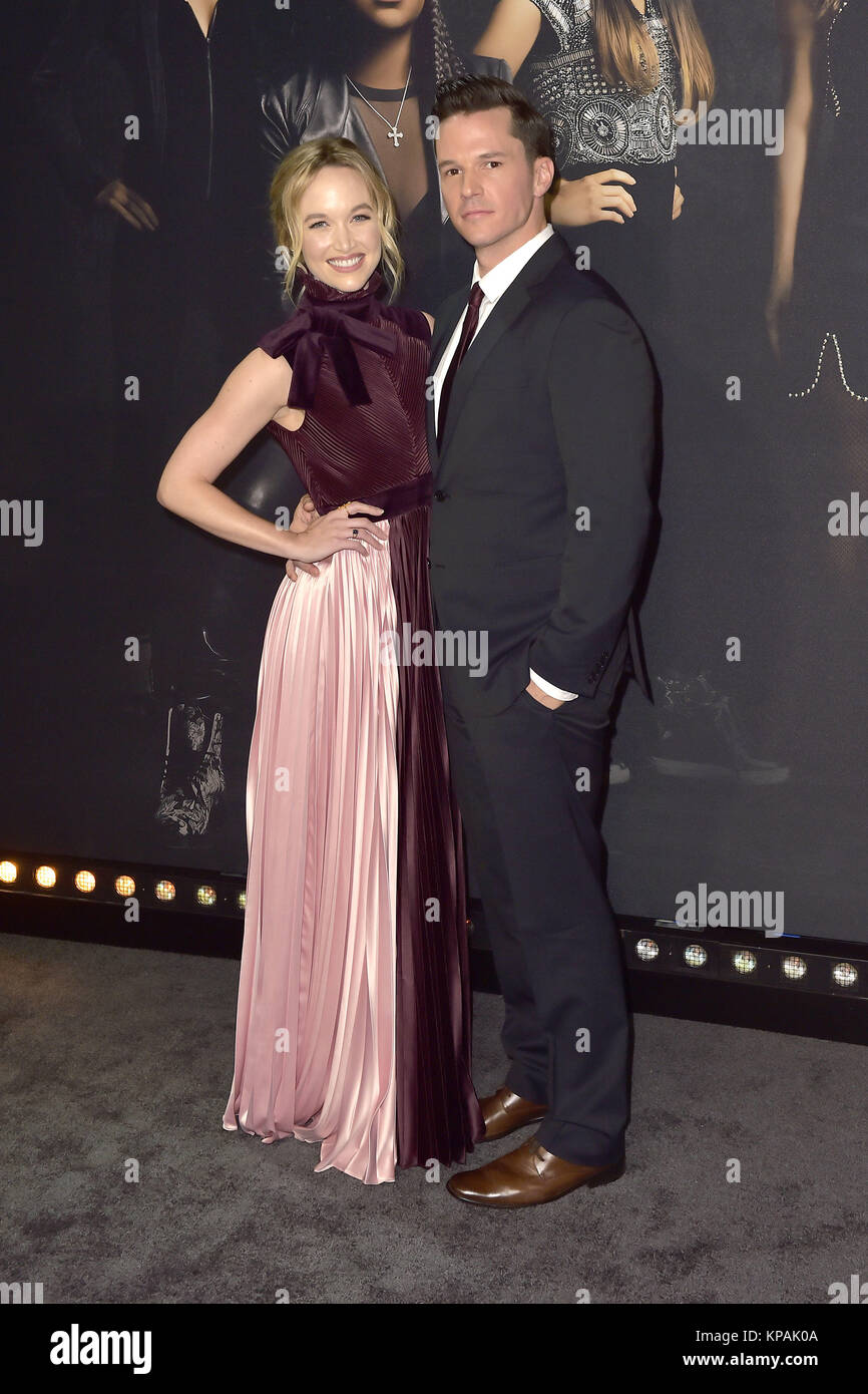 Kelley Jakle And Mark Hapka Attend The Pitch Perfect 3 Premiere At Stock Photo Alamy