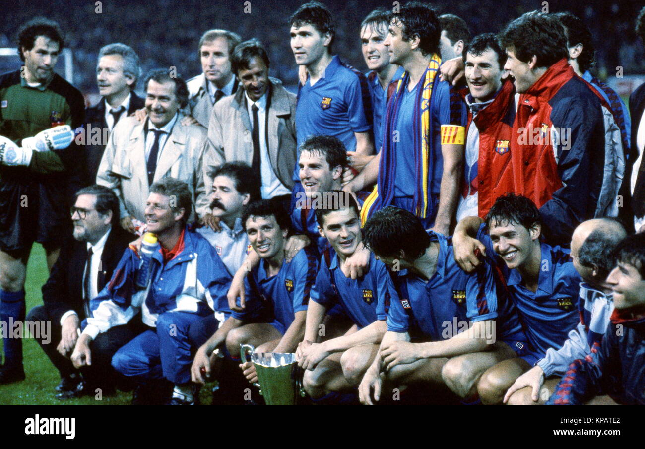 FILE Johan Cruyff, FC Barcelona coach 10.5.1989, Wankdorf Stadion