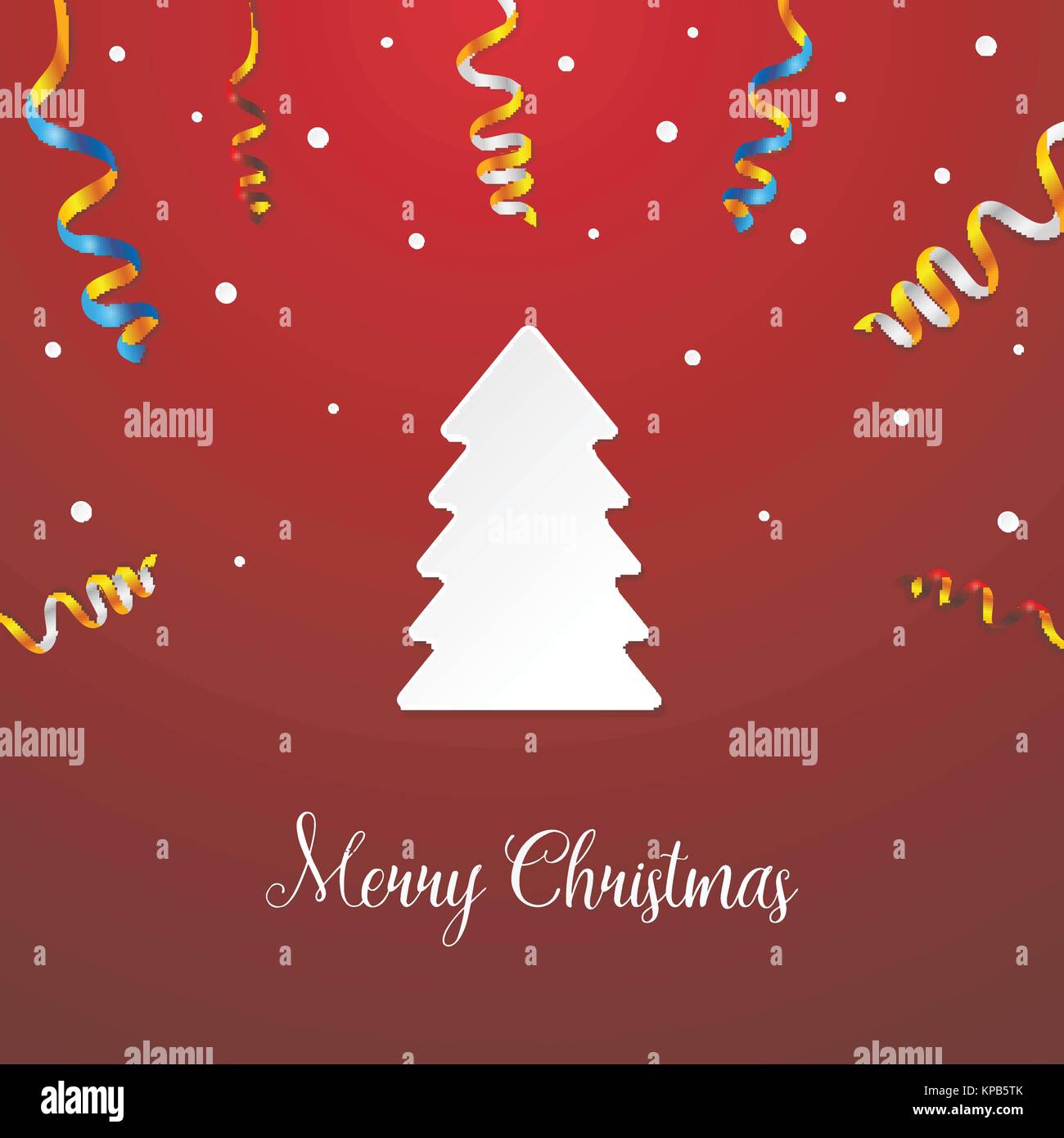 Merry christmas card Stock Vector Image & Art - Alamy