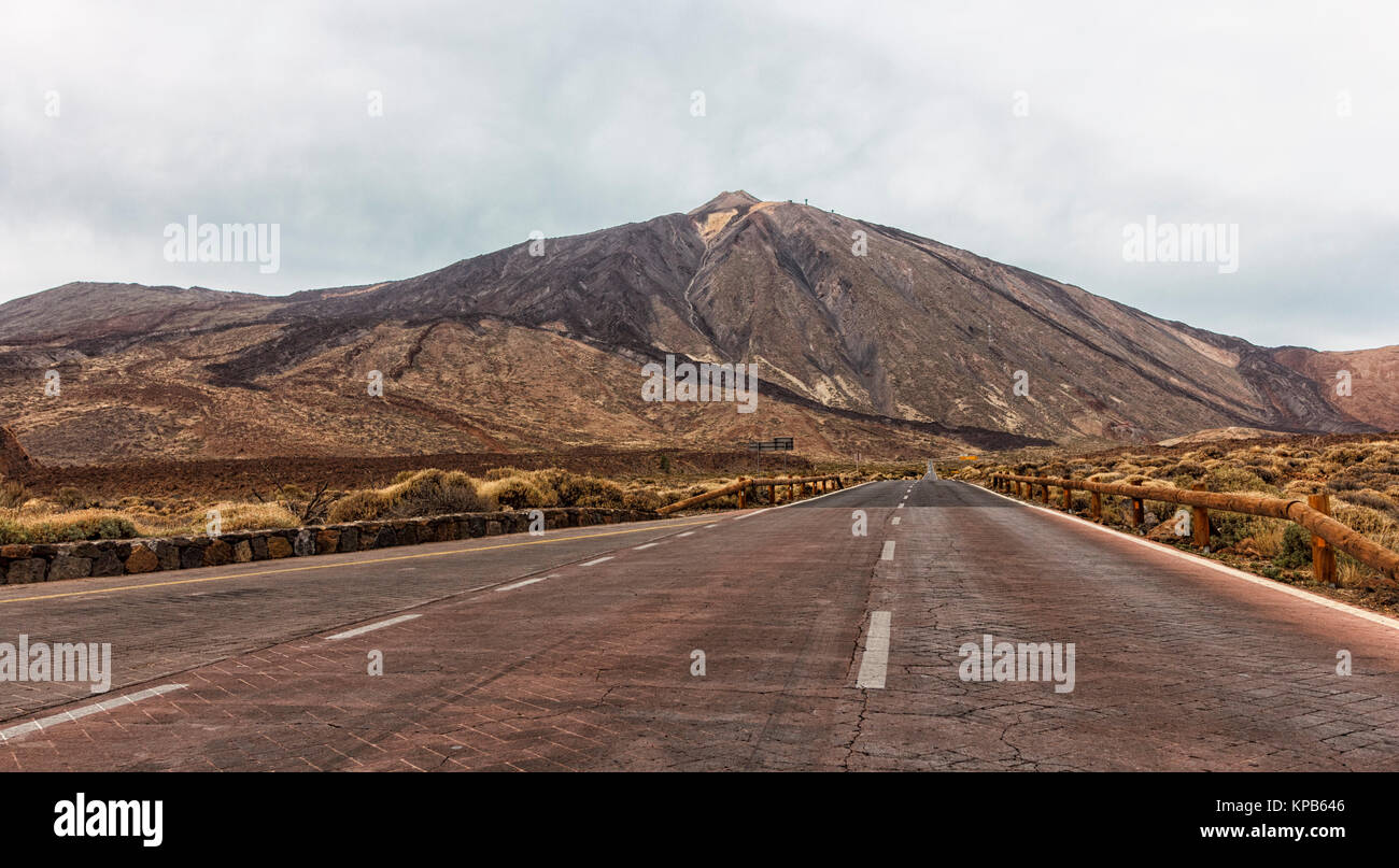 volcanic landscape Stock Photo