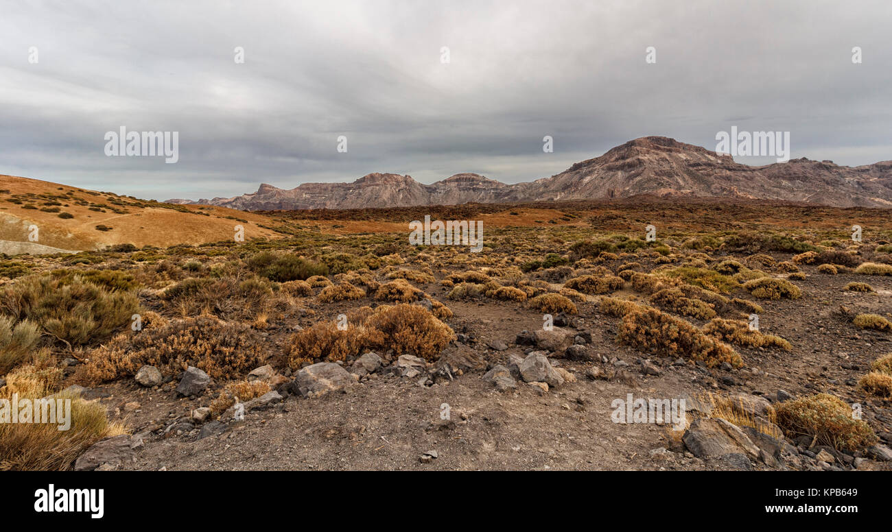 volcanic landscape Stock Photo
