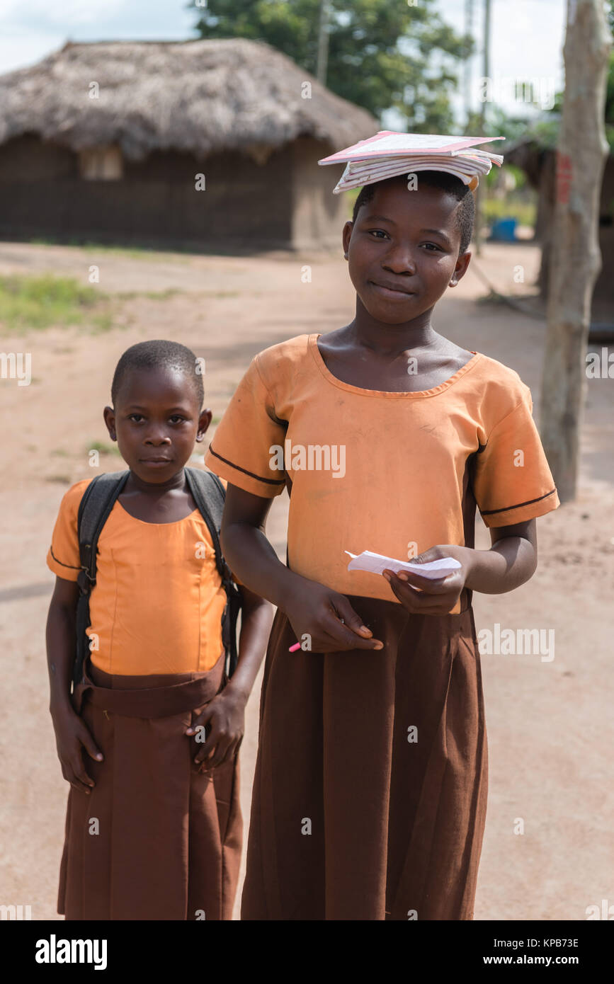 Ghana School Girl Ghana School Girl