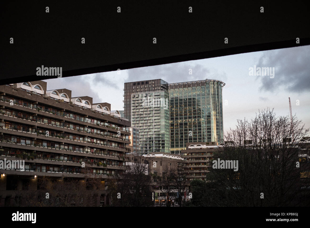 The Barbican, London, England. Stock Photo