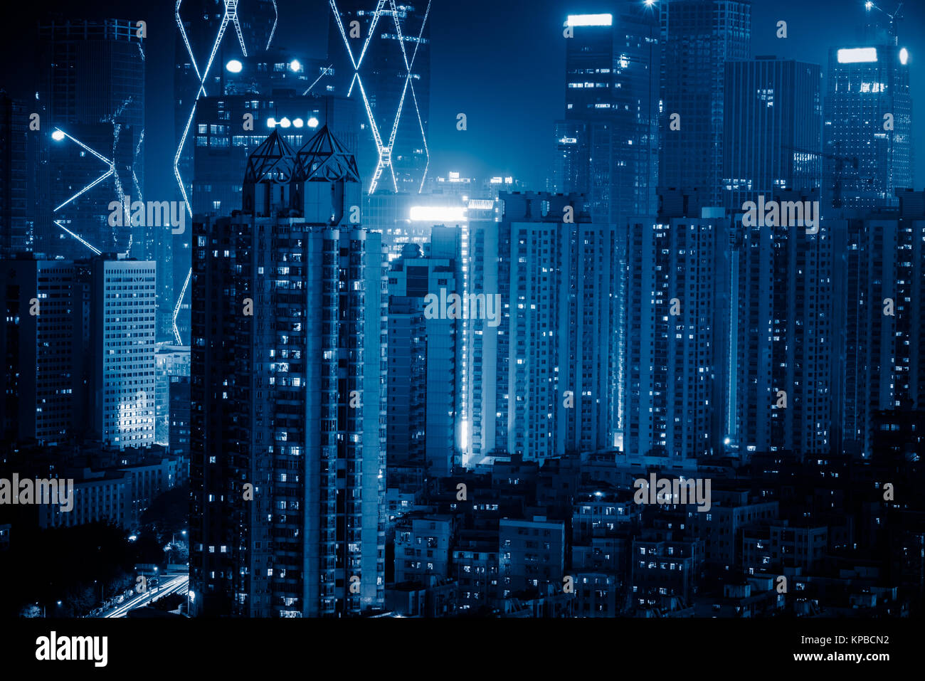 High-rise office buildings in Hong Kong,China Stock Photo - Alamy