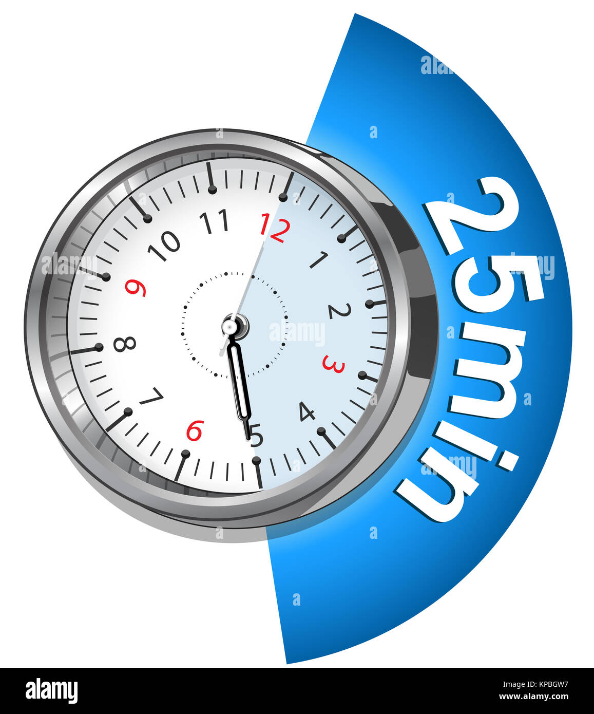 Vector Stopwatch. Classic stopwatch Vector EPS 10 Stock Photo - Alamy