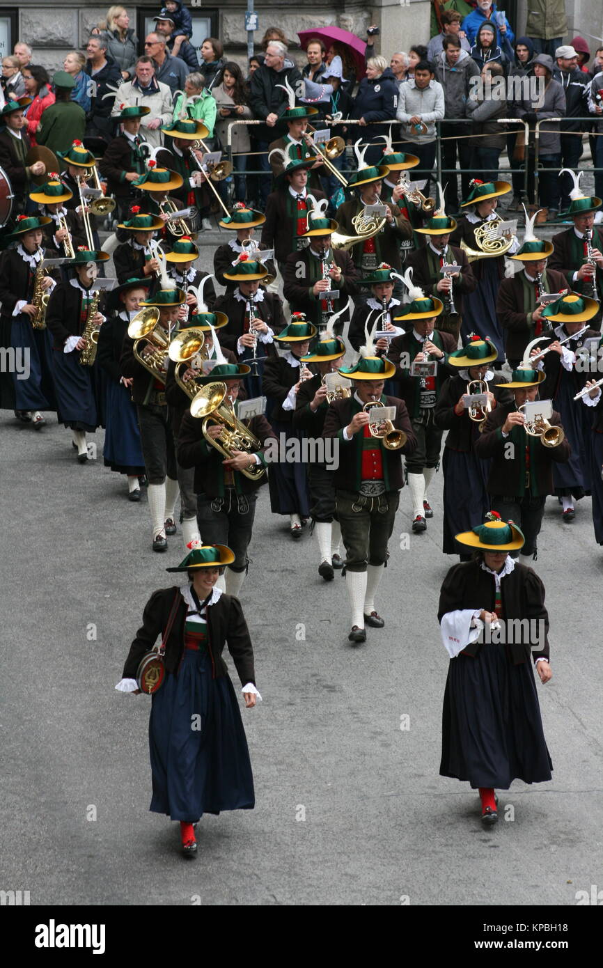 Octfest OctFest Parade Munich Stock Photo - Alamy
