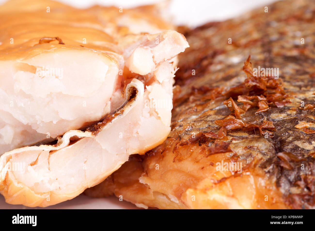 Smoked Fish Hake Fillet Stock Photo 168673618 Alamy