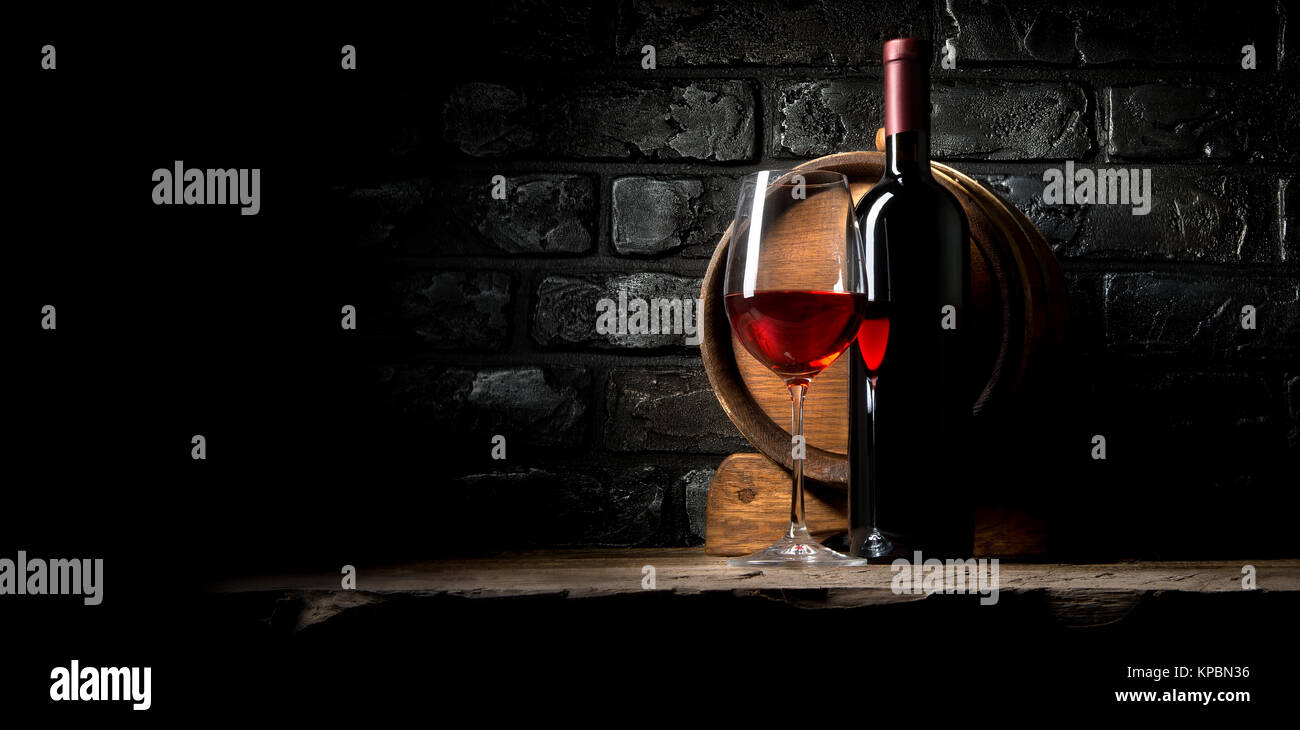 Wine and bricks Stock Photo Alamy