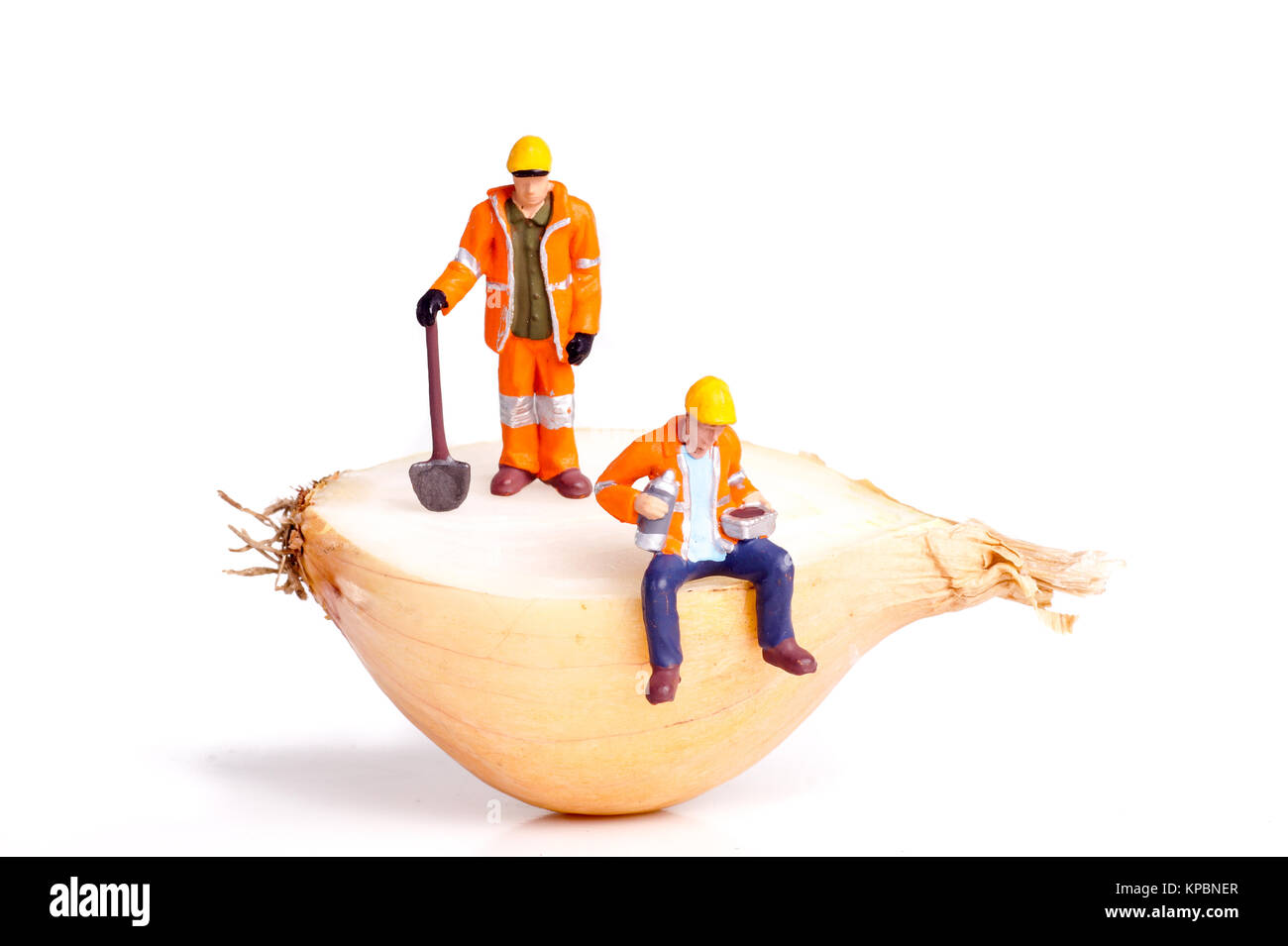 White onion harvest worker hires stock photography and images Alamy