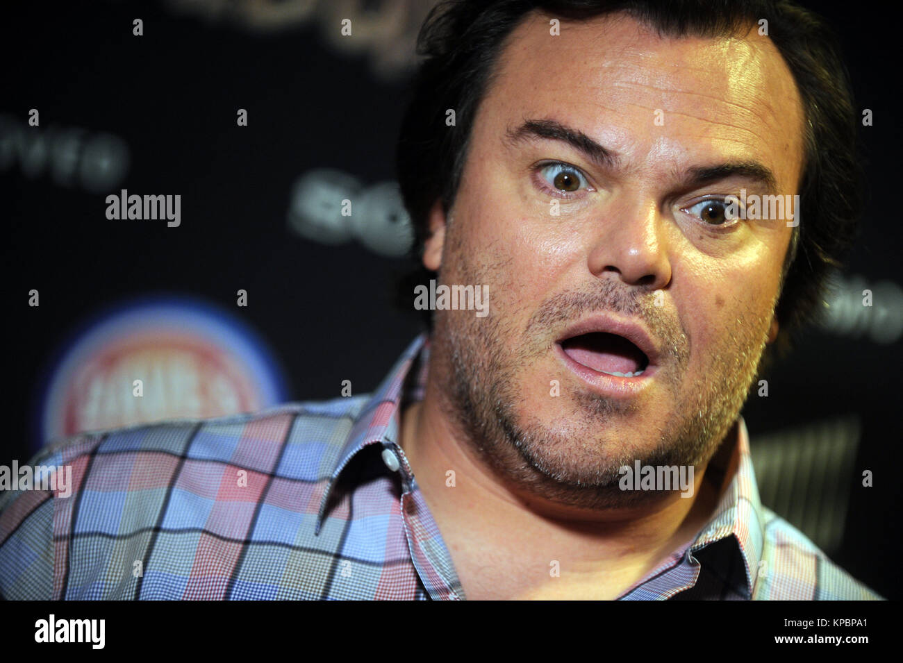 NEW YORK, NY OCTOBER 12 Jack Black attends 'Goosebumps' New York