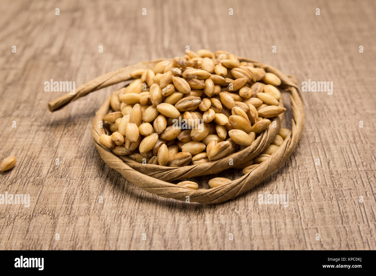 Hordeum vulgare is scientific name of Barley cereal grain. Also known