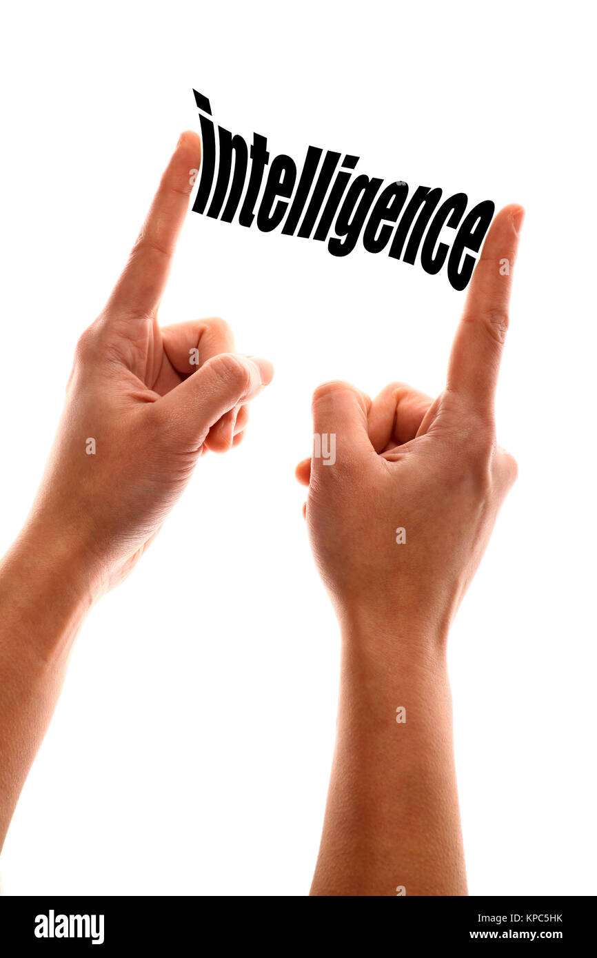 Less intelligence metaphor Stock Photo - Alamy