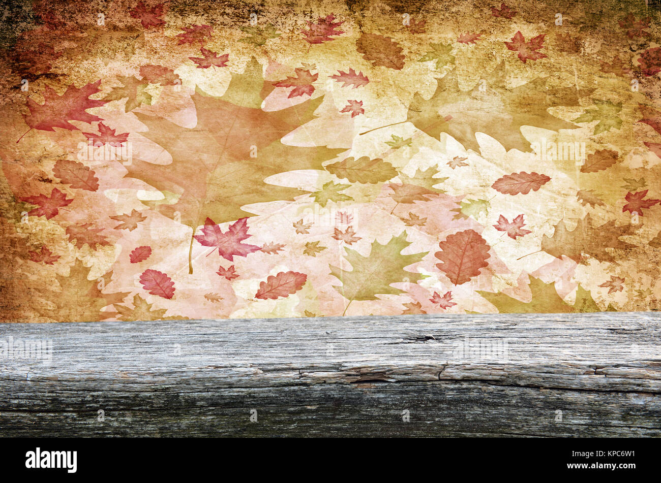 empty table for display montages Stock Photo