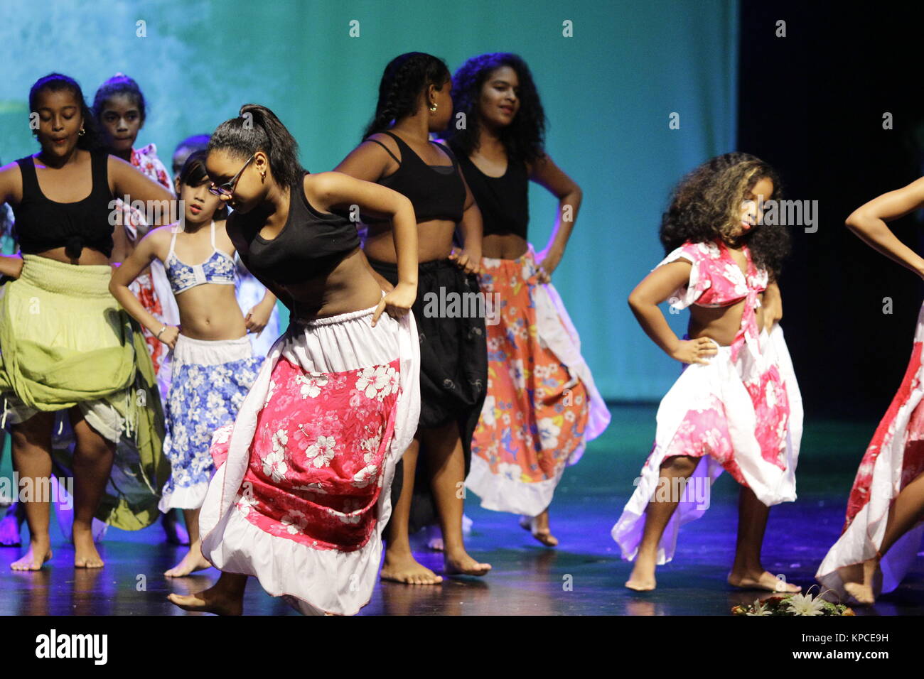 The traditional music of Mauritius is known as sega music Stock Photo