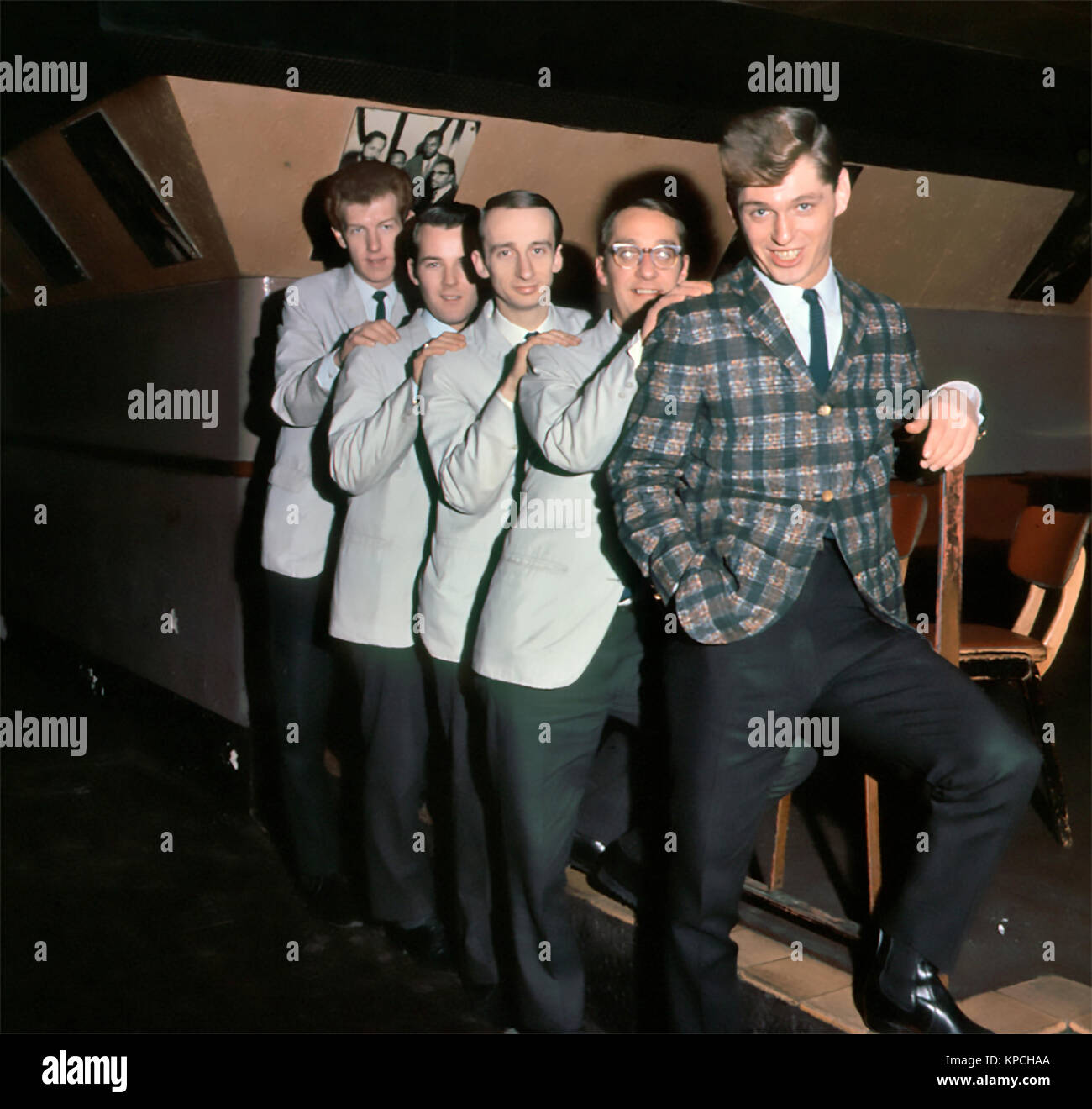 Georgie Fame And The Blue Flames Uk Group At The Flamingo Club Oxford Street London In 1964 Photo Tony Gale Stock Photo Alamy