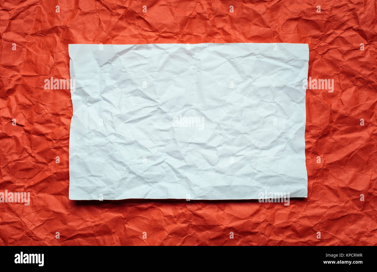 Red Paper Card Background paper card on red background Stock Photo - Alamy