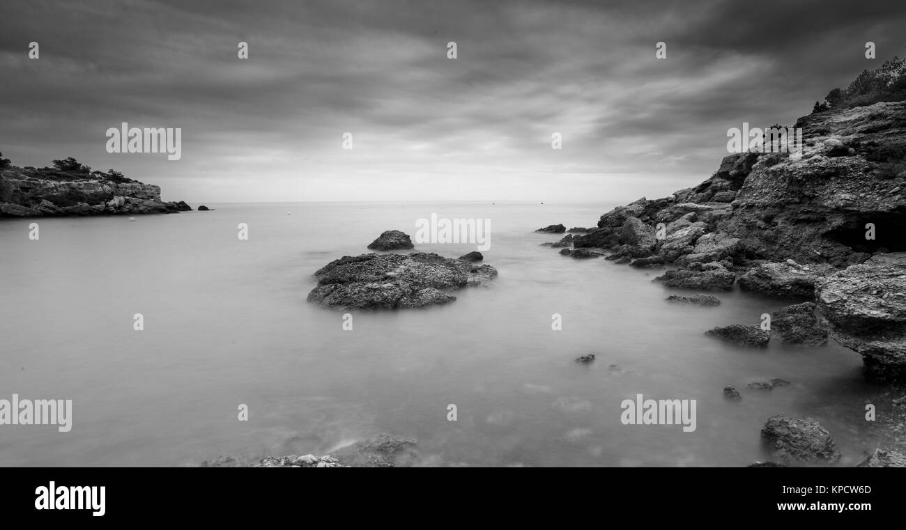 Tarragona sky Black and White Stock Photos & Images Alamy