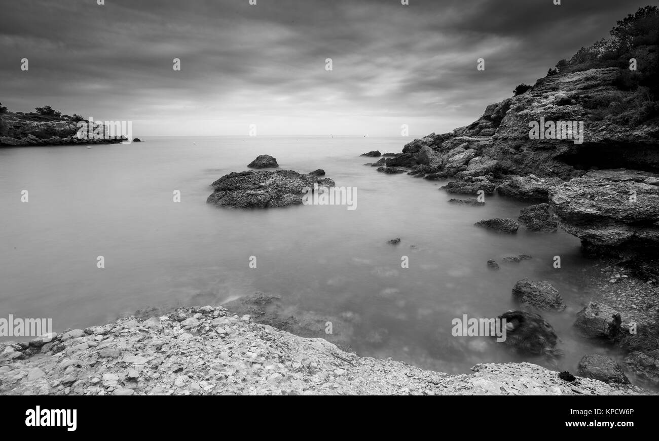 Tarragona sky Black and White Stock Photos & Images - Alamy