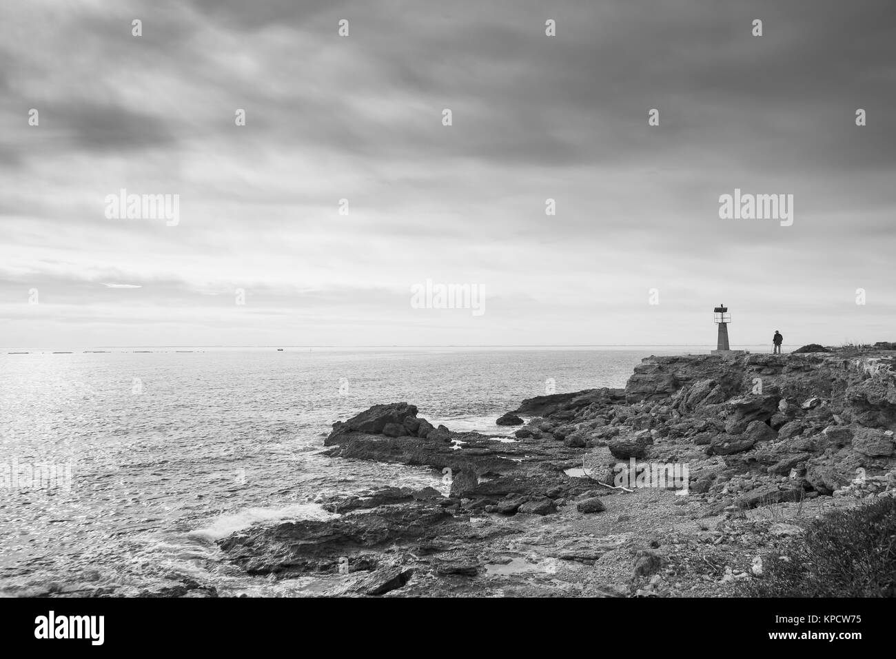 Tarragona sky Black and White Stock Photos & Images Alamy