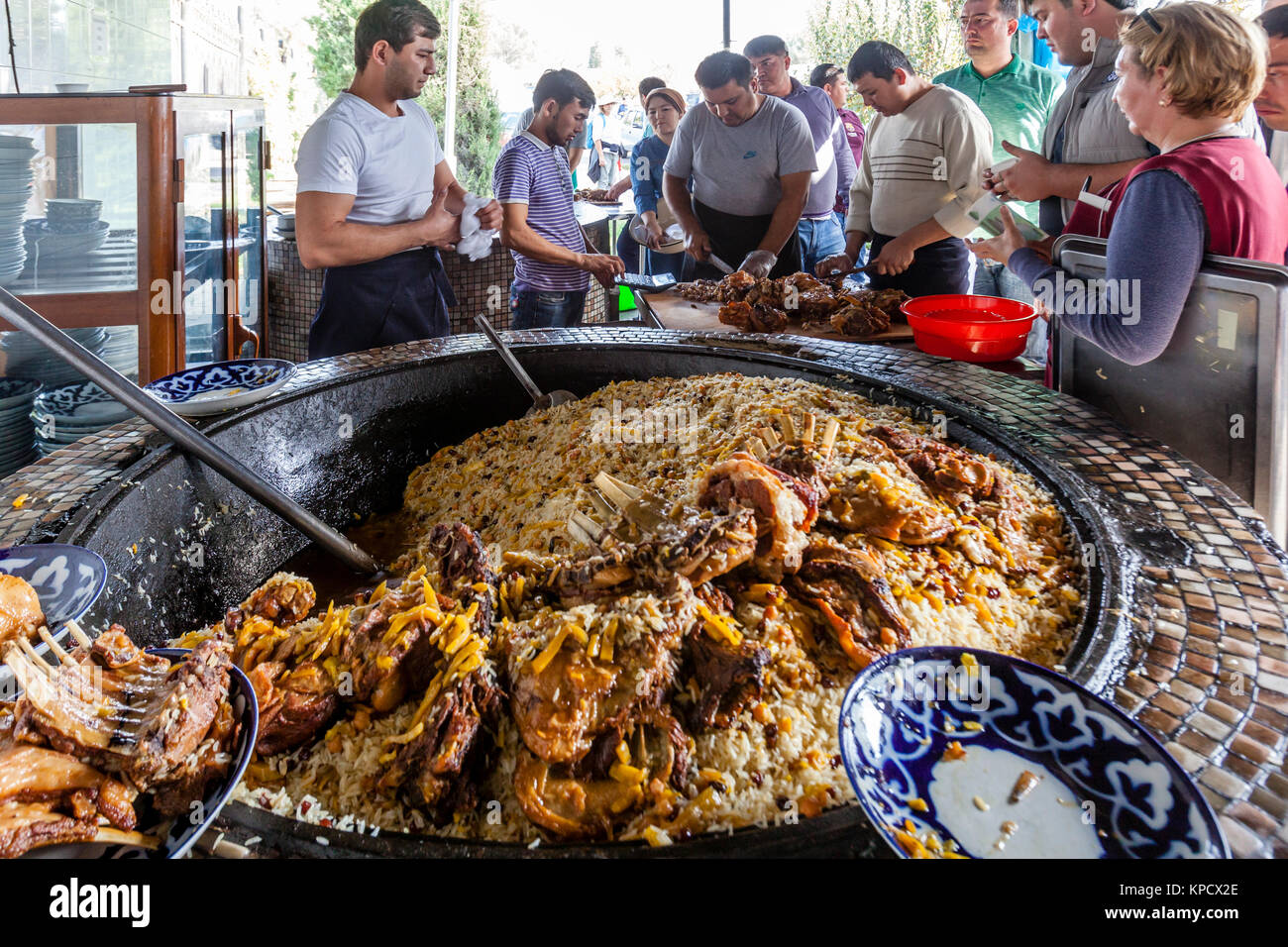 Central asian plov centre hi-res stock photography and images - Alamy