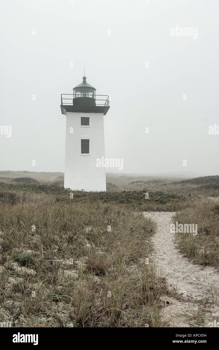 Wood End Lighthouse, Provincetown, Cape Cod, Massachusetts, USA. Stock Photo
